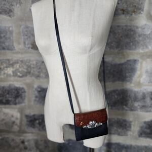 BIGHTON black brown Wallet Shoulder Bag Crossbody